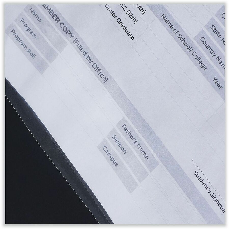 Universal Punched Ring Binder Sleeves - 2 x Sheet Capacity - For Letter 8 1/2" x 11" Sheet - 3 x Holes - Ring Binder - Top Loading - Clear - Polypropylene - 50/Pack - 1 Pack