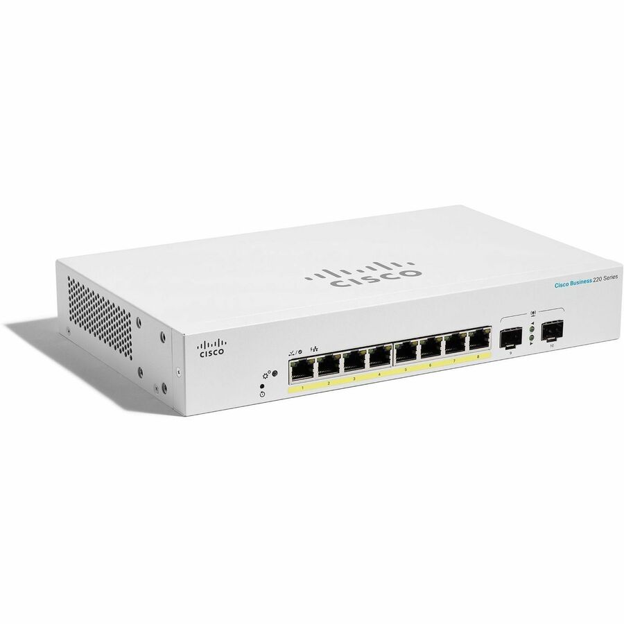Cisco Business CBS220-8FP-E-2G Ethernet Switch