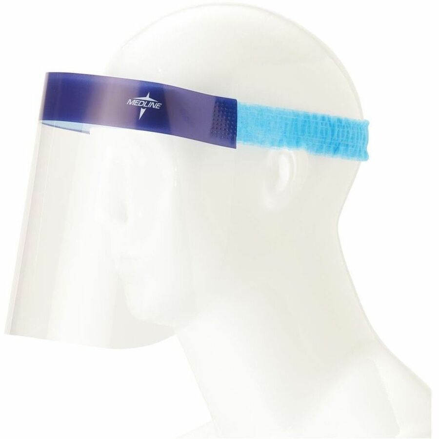 Picture of Medline Disposable Full-Length Face Shields
