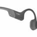 SHOKZ OpenRun Wireless Headphones, Grey | Bluetooth | 8th Generation Bone Conduction & Open-Ear Design with Mic | IP67 Waterproof (not for swimming) | 8-hour Battery Life & Quick Charge