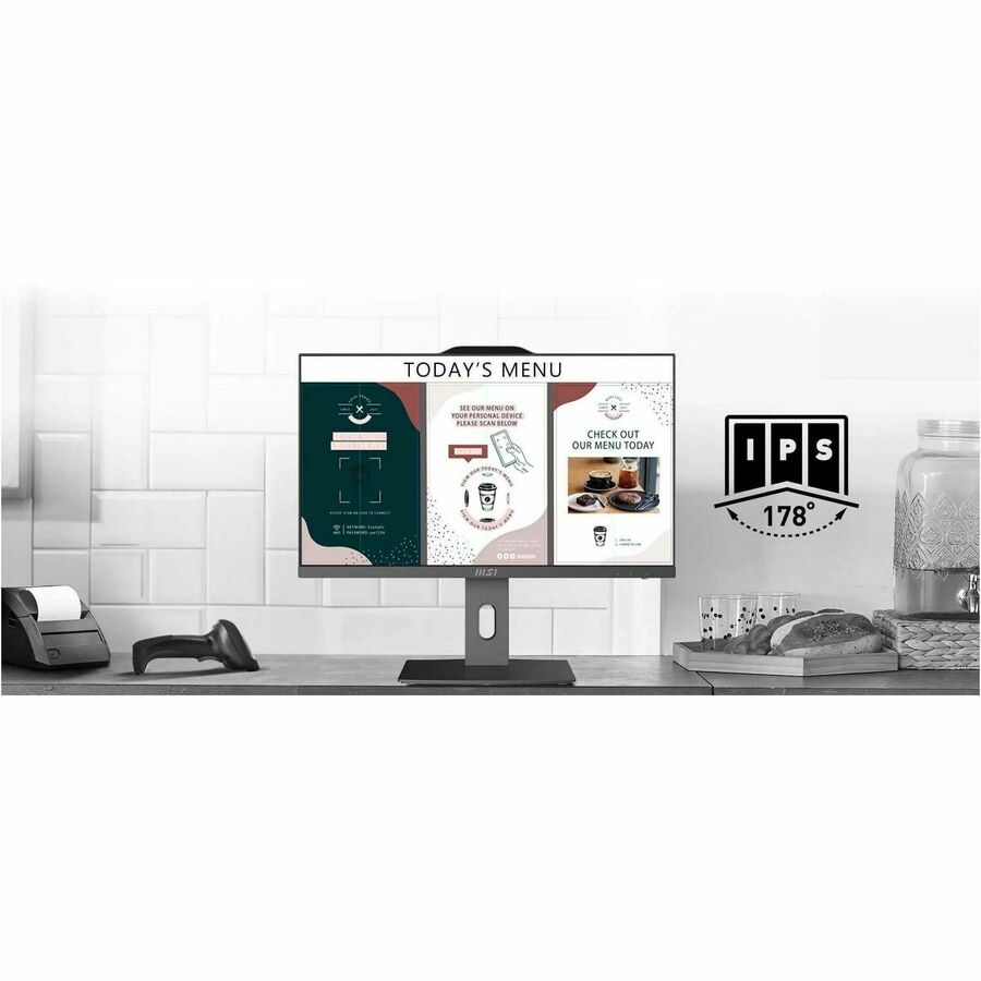 MSI PRO AP272P 14M-602US All-in-One Computer - Intel Core i7 14th Gen i7-14700 - 16 GB - 1 TB SSD - 27" IPS Full HD - Desktop - Black - W11 - 1Y Warranty