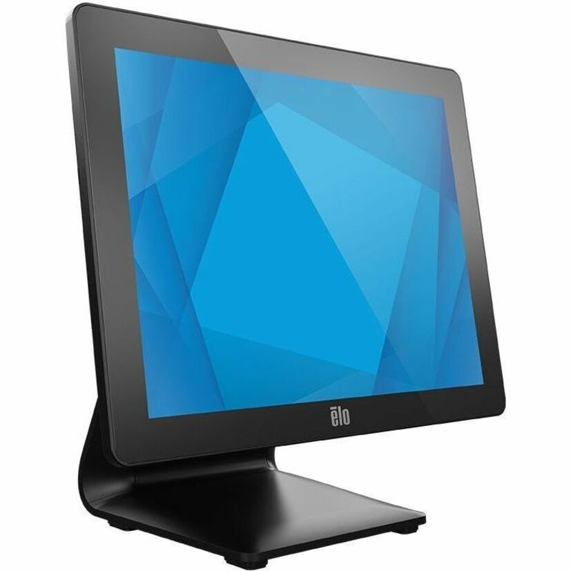 Elo Touch 15-inch all-in-one POS terminal in black for retail checkout — alternate view 2