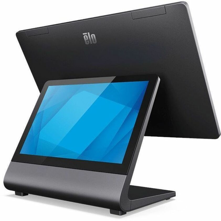 Elo all-in-one POS terminal with 8 GB RAM, single SSD, and customer-facing display configuration — alternate view 2