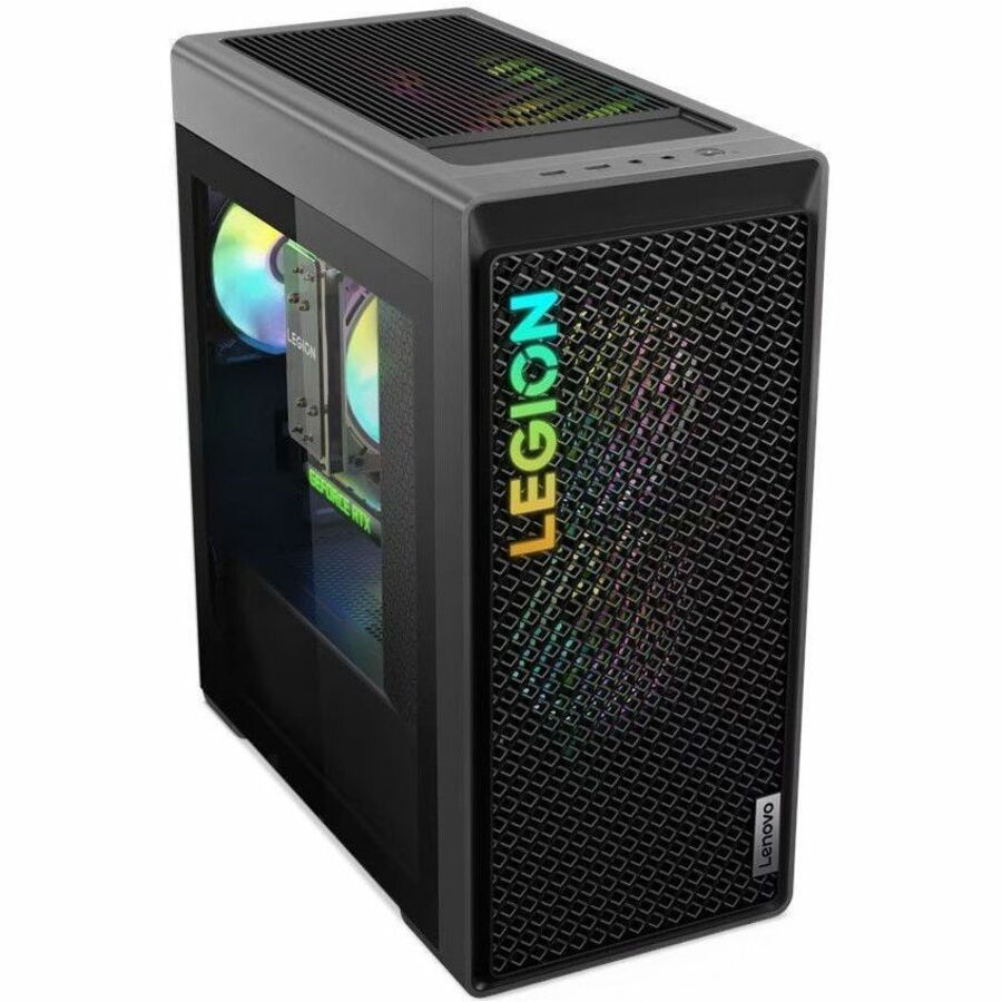 Lenovo Legion T5 26IRB8 90UT001QUS Gaming Desktop Computer - Intel Core i7 14th Gen i7-14700F - 16 GB - 1 TB SSD - Tower - Storm Gray