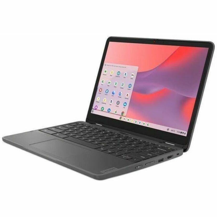 Lenovo 500e Yoga Chromebook Gen 4 82W4001SUS 12.2" Touchscreen Convertible 2 in 1 Chromebook - WUXGA - 60 Hz - Intel N-Series N100 - 8 GB - 64 GB Flash Memory - English Keyboard - Graphite Gray