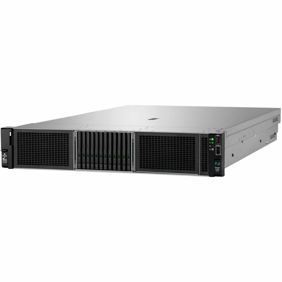 HPE ProLiant DL380 G11 2U Rack Server - 1 x Intel Xeon Silver 4509Y 2.6 GHz - 64 GB RAM - 960 GB SSD - (2 x 480GB) SSD Configuration - Smart Choice