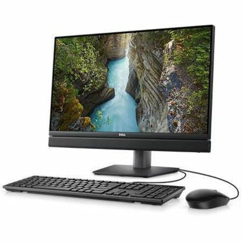 Dell OptiPlex 7000 7420 All-in-One Computer - Intel Core i3 14th Gen i3-14100T - 8 GB - 256 GB SSD - 23.8" Full HD - Desktop - Black