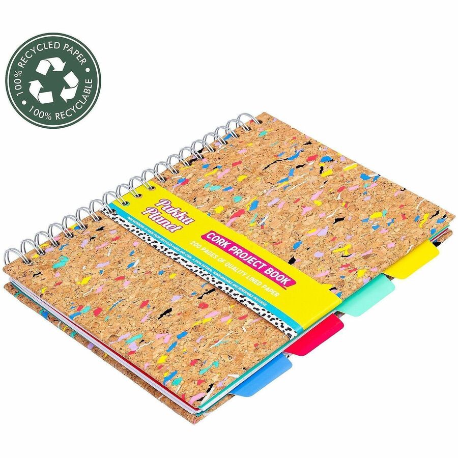 Pukka Pads - Livre de projet en li&egrave;ge B5