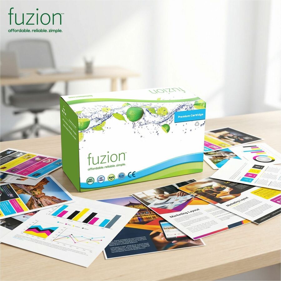 fuzion Compatible Toner High Yield for Xerox 106R03525 - Yellow