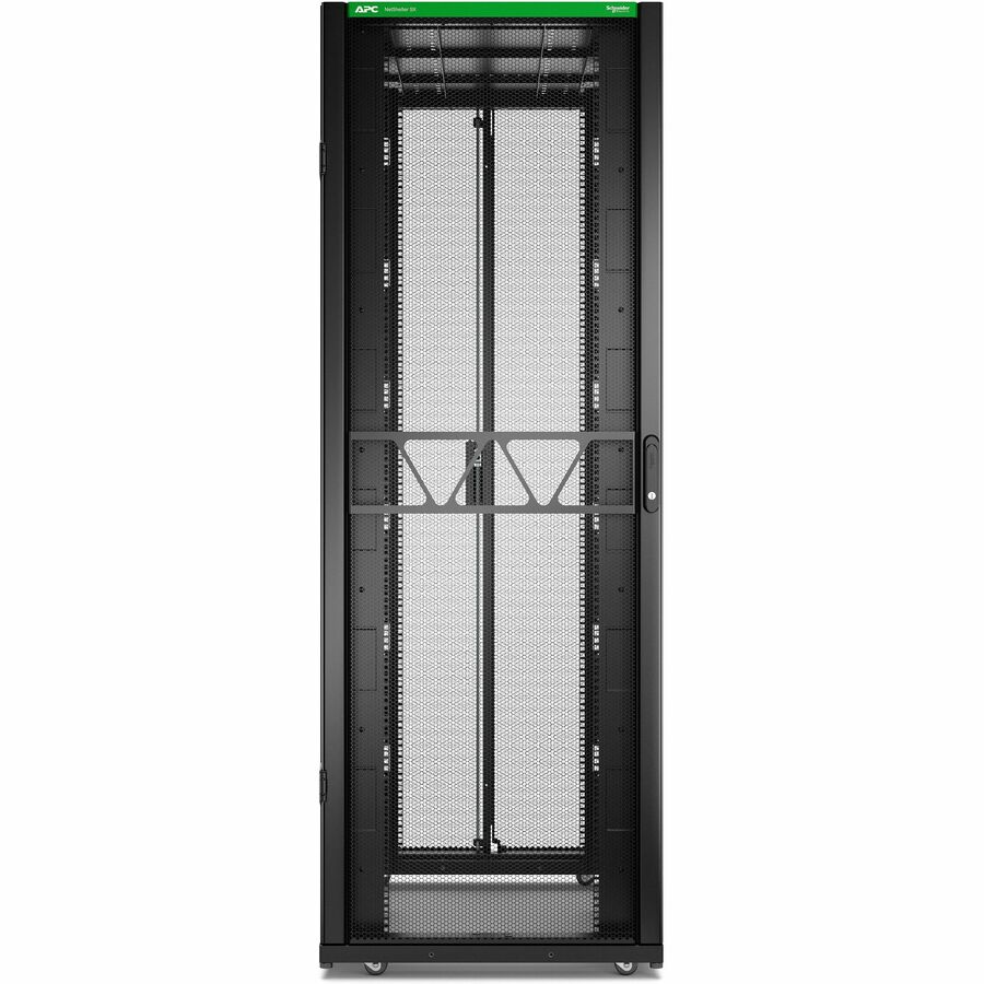 APC NetShelter SX Server Rack Gen 2, 45U, 2124H x 750W x 1200D mm, with Sides, Black [TAA]