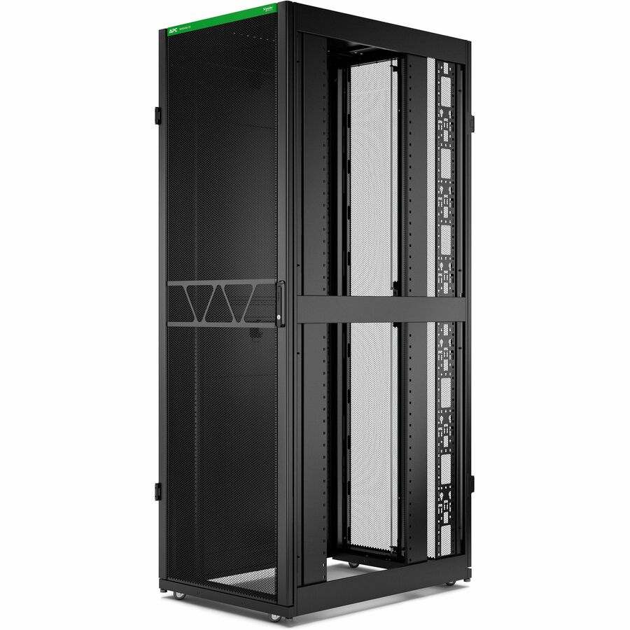 APC NetShelter SX Server Rack Gen 2, 48U, 2258H x 750W x 1070D mm, with Sides, Black [TAA]