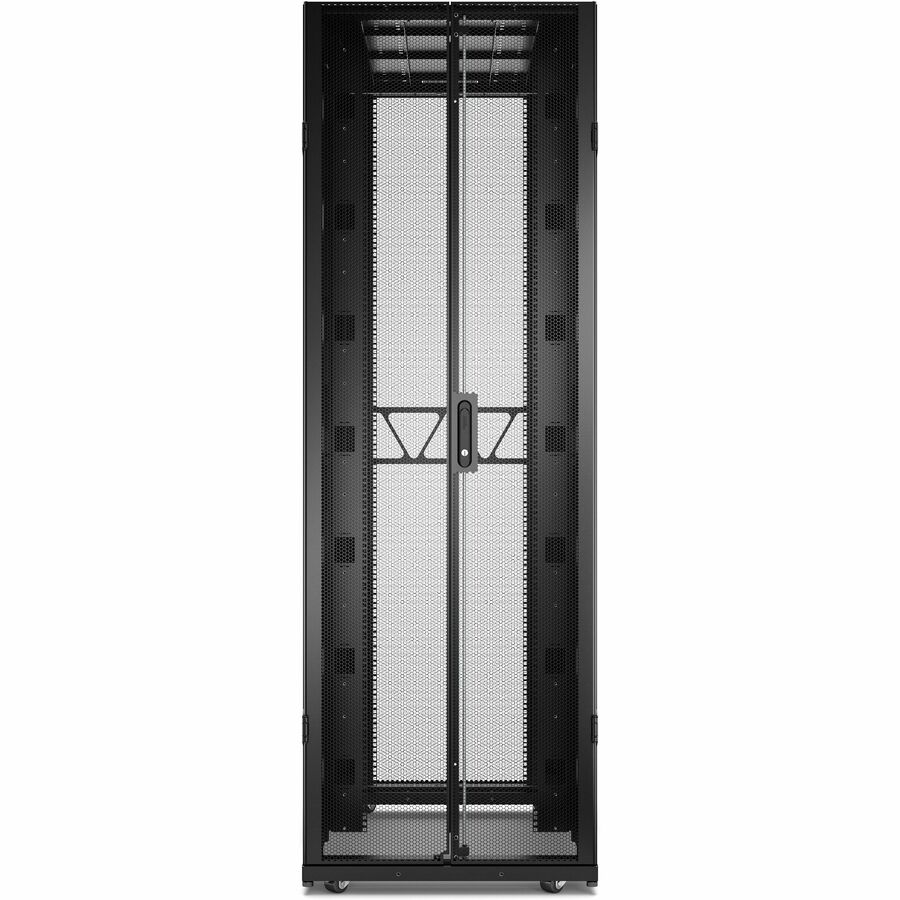 APC NetShelter SX Server Rack Gen 2, 48U, 2258H x 750W x 1200D mm, with Sides, Black [TAA]