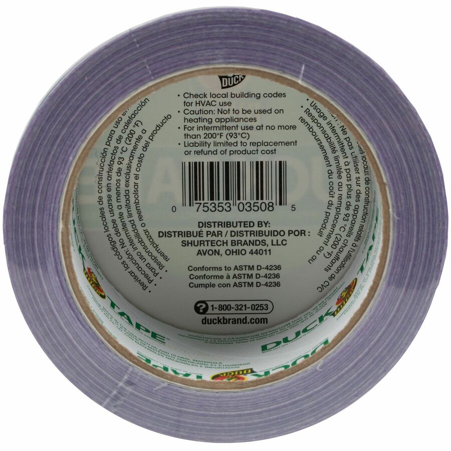 Duck Duct Tape - Purple, 1.88 in. x 20 yd.
