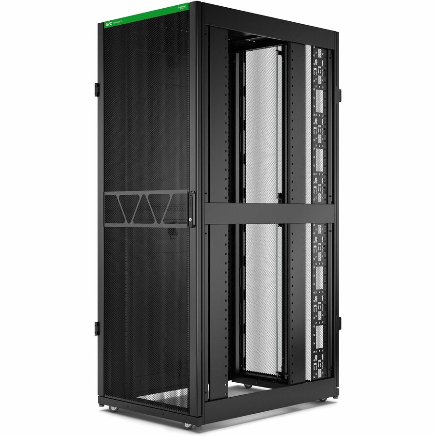 APC NetShelter SX Server Rack Gen 2, 42U, 1991H x 750W x 1070D mm, with Sides, Black [TAA]