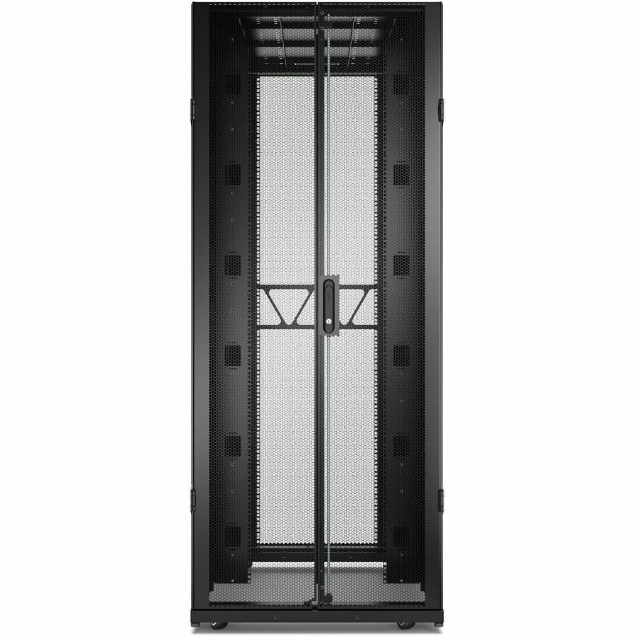 APC NetShelter SX Server Rack Gen 2, 42U, 1991H x 800W x 1200D mm, with Sides, Black [TAA]