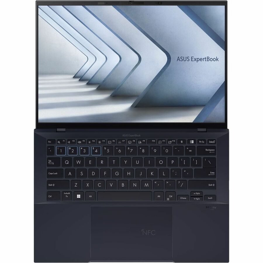 ASUS ExpertBook B9403CVA-XVE74 black 14-inch business laptop with WQXGA+ non-touch display — alternate view 2