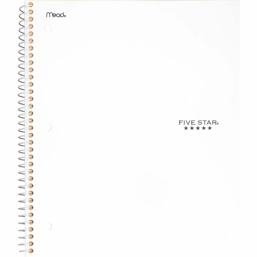 Five Star Wirebound, 2-Subject Notebook, 11" X 10-5/16" , 120Sheets