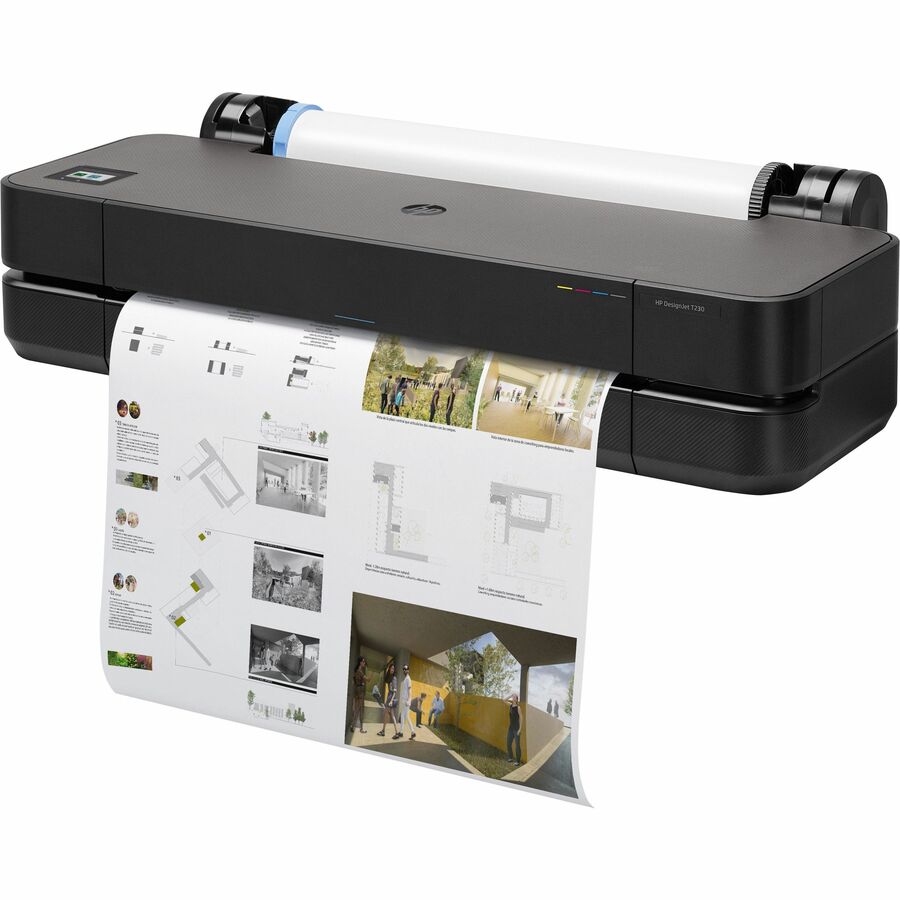 HP Designjet T230 A1 Inkjet Large Format Printer - Includes Printer - 24" Print Width - Color