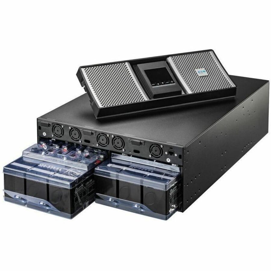 Eaton 9PX G2 11000VA 11000W 208/120V Online Double-Conversion UPS - Hardwired Input, 8x 5-20R, 4x L6-30R, 2x L14-30R or Hardwired Output, Cybersecure Network Card, Extended Run, 7U Rack/Tower