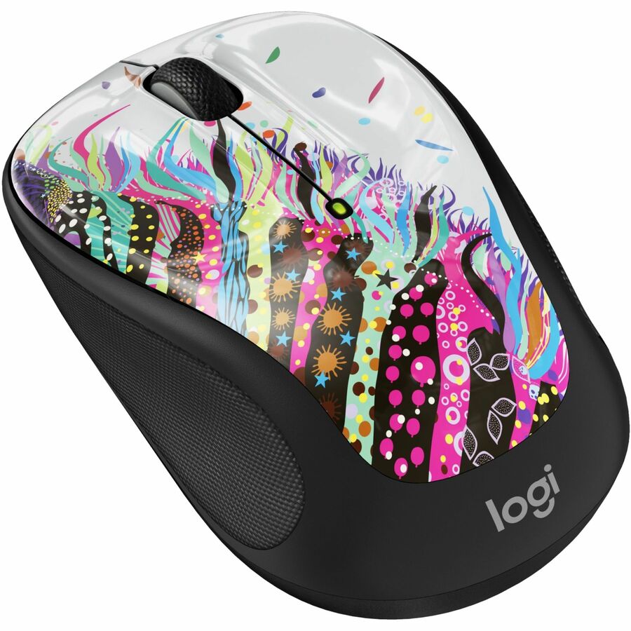LOGITECH M325S Ambidextrous Mice - Celebration Black (910-007525)