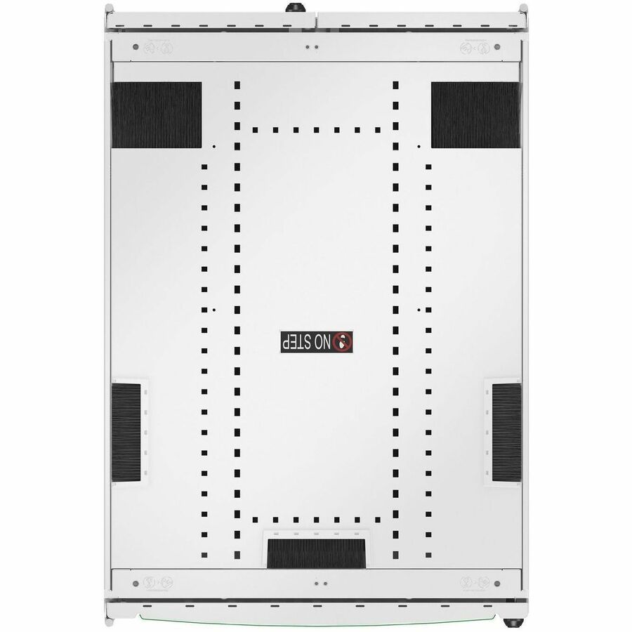 APC NetShelter SX Server Rack Gen 2, 42U, 1991H x 750W x 1070D mm, w/ Sides, White [TAA]