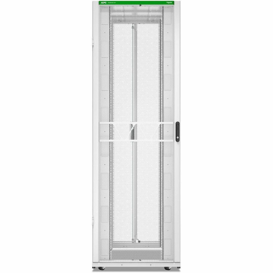 APC NetShelter SX Server Rack Gen 2, 52U, 2436H x 800W x 1200D mm, w/ Sides, White [TAA]