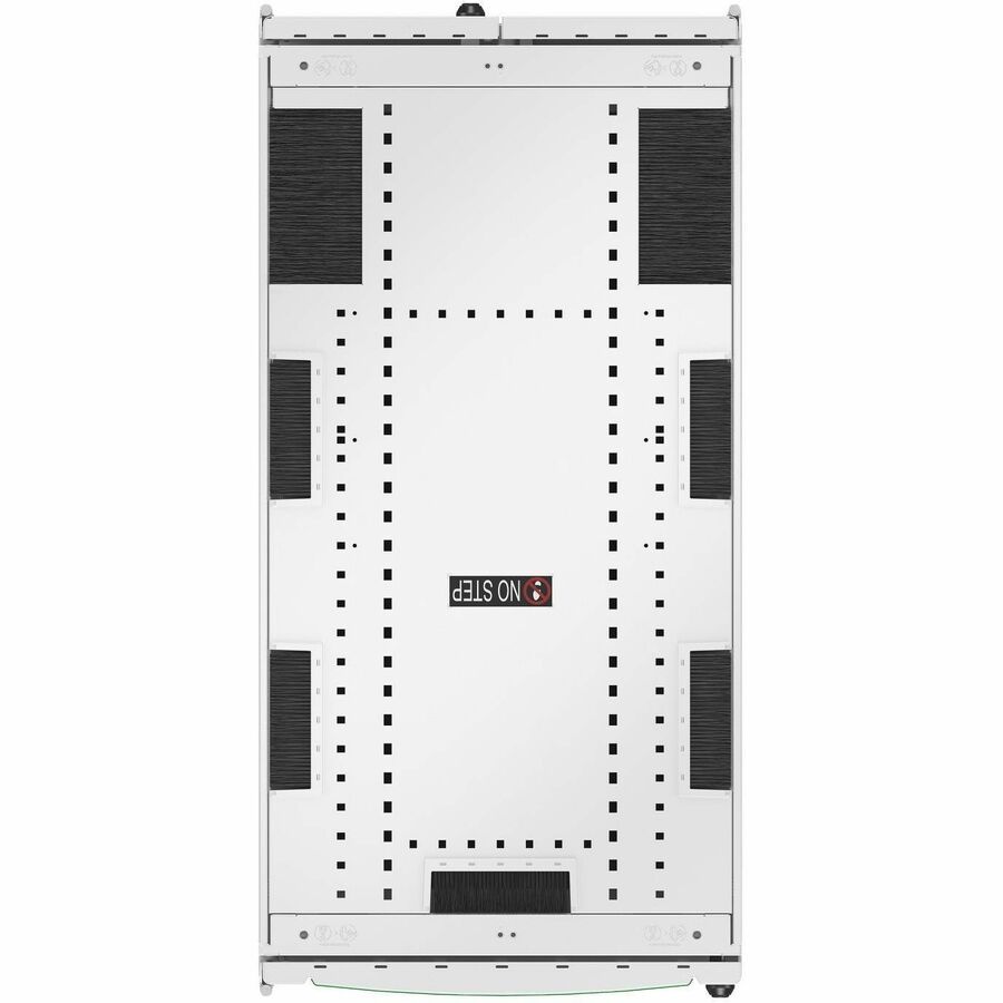 APC NetShelter SX Server Rack Gen 2, 45U, 2124H x 600W x 1200D mm, w/ Sides, White [TAA]