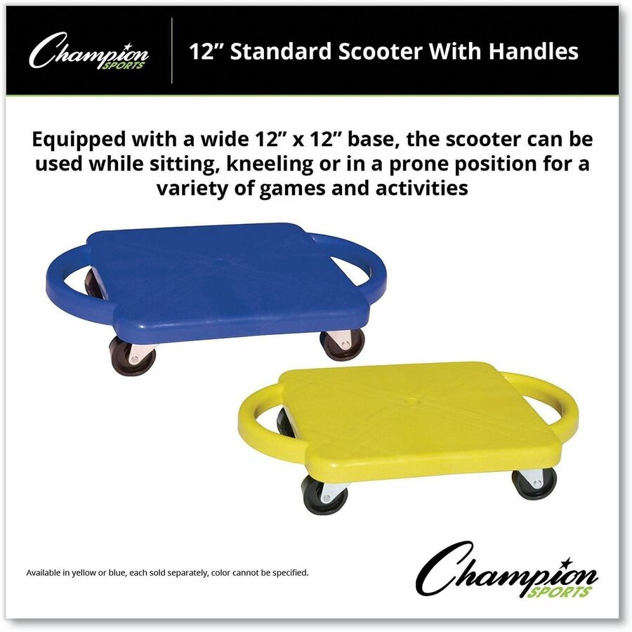 Champion Sports Scooter Set w/Swivel Casters