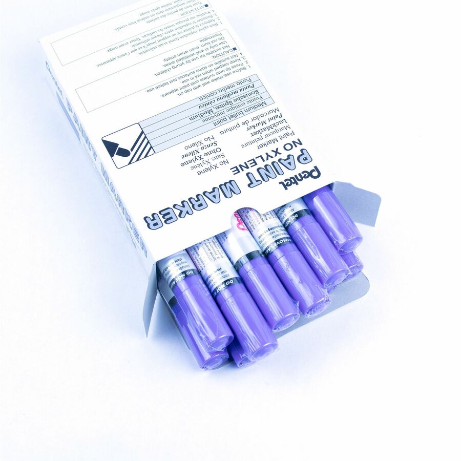 Pentel Paint Marker, Medium Point, Bullet Tip, Violet Ink