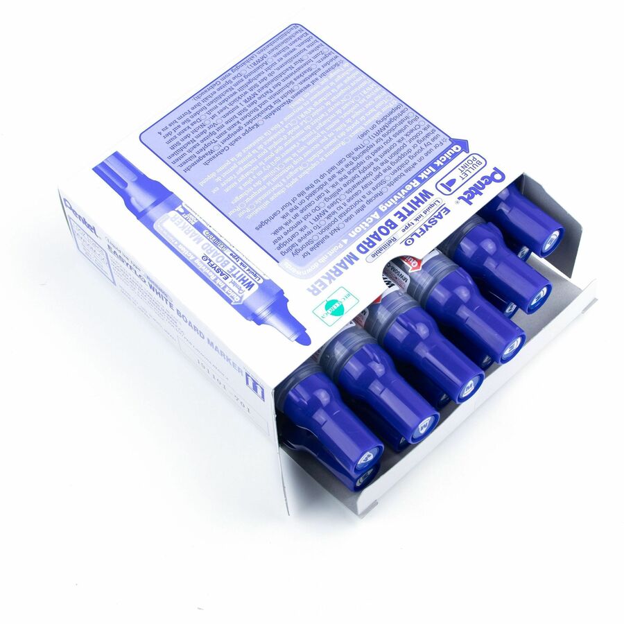 Pentel - Marqueur effa&ccedil;able &#224; sec Easyflo