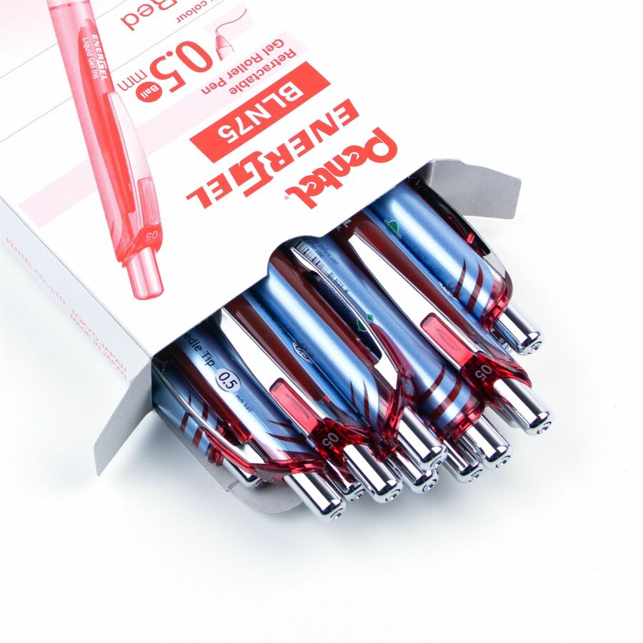 Pentel - Stylo &#224; bille roulante BLN75-B