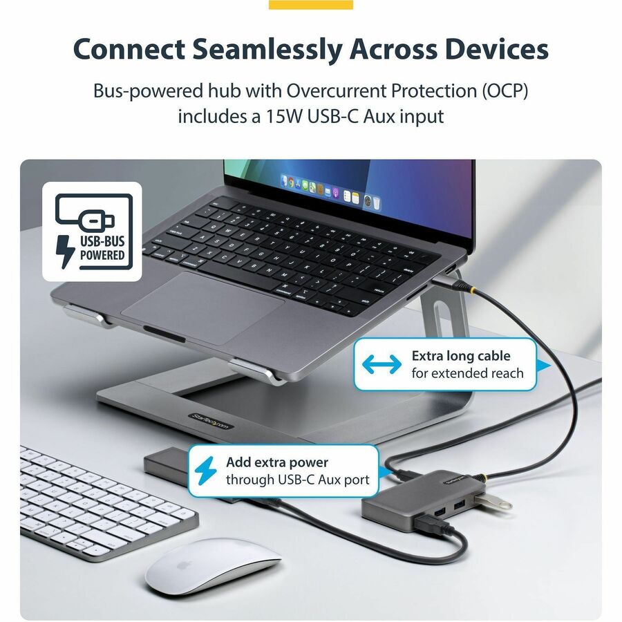 StarTech.com (5G4ACUSBCHUB) USB/Firewire Adapters