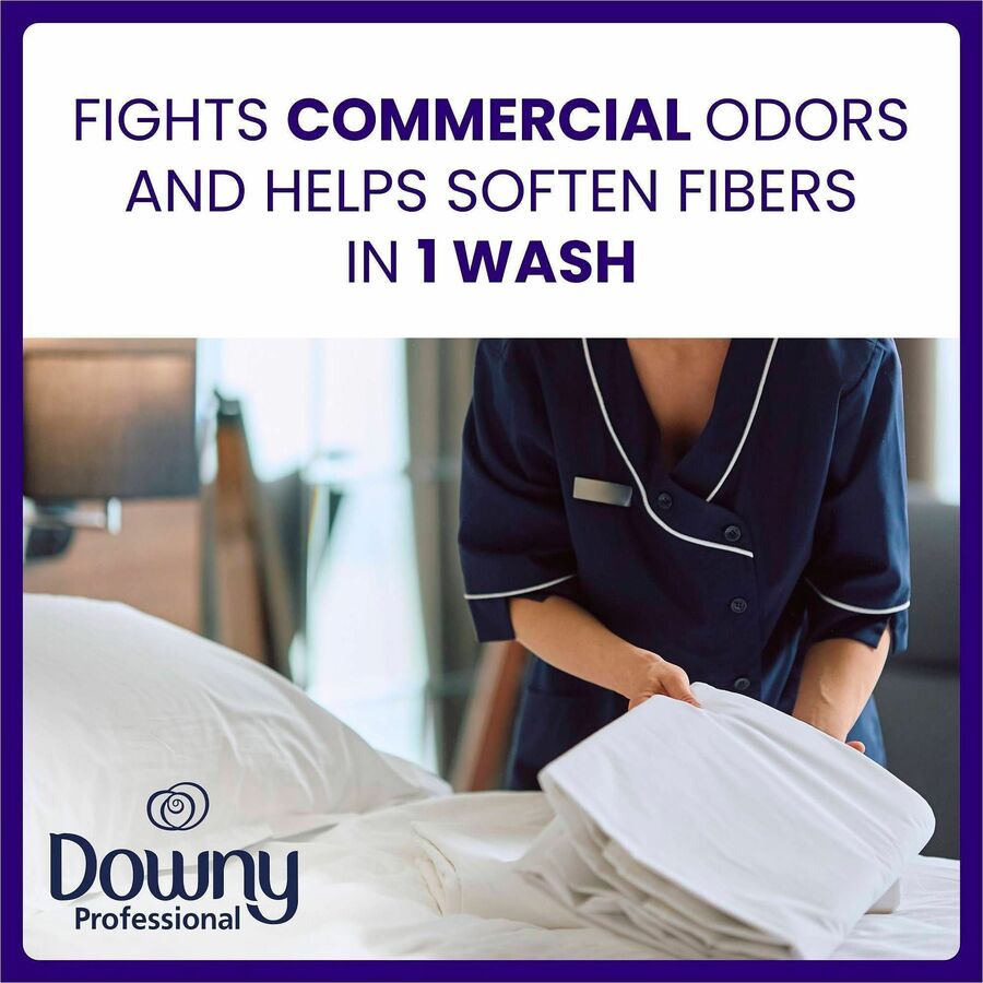 Downy Pro. Fabric Softener - For Multipurpose - Ready-To-Use - Liquid - 140 fl oz (4.4 quart) - Clean & Fresh Scent - 190 Loads - Recommended For: Odor Remover - PVC Free, Phthalate-free, Triclosan-free, Benzene-free, BPA-free, PCBs-free, Alkylphenols-fre