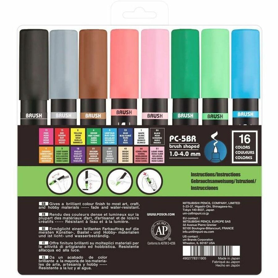 Marqueurs à peinture POSCA PC-5BR