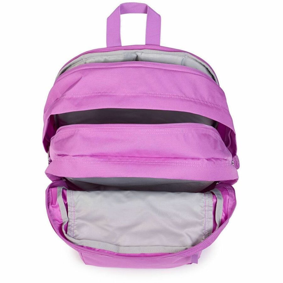 Jansport BIG STUDENT Carrying Case (Backpack) for 15" Notebook - Digital Fuschia