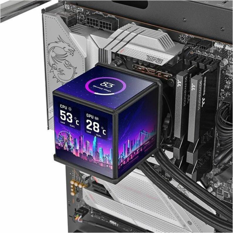 Thermaltake MINECUBE 360 Ultra CPU Liquid Cooler; Intel/AMD