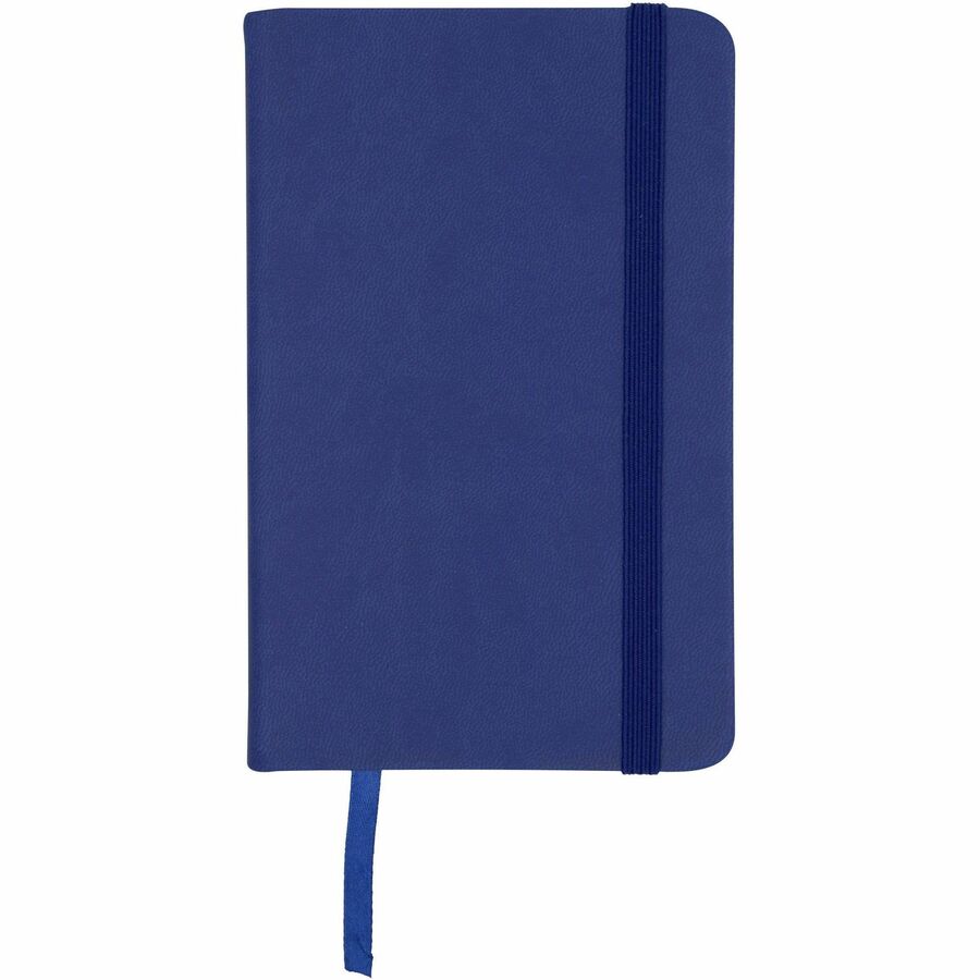 Merangue 3 1/2 " x 5 3/4" PU Notebook with Bungee Strap