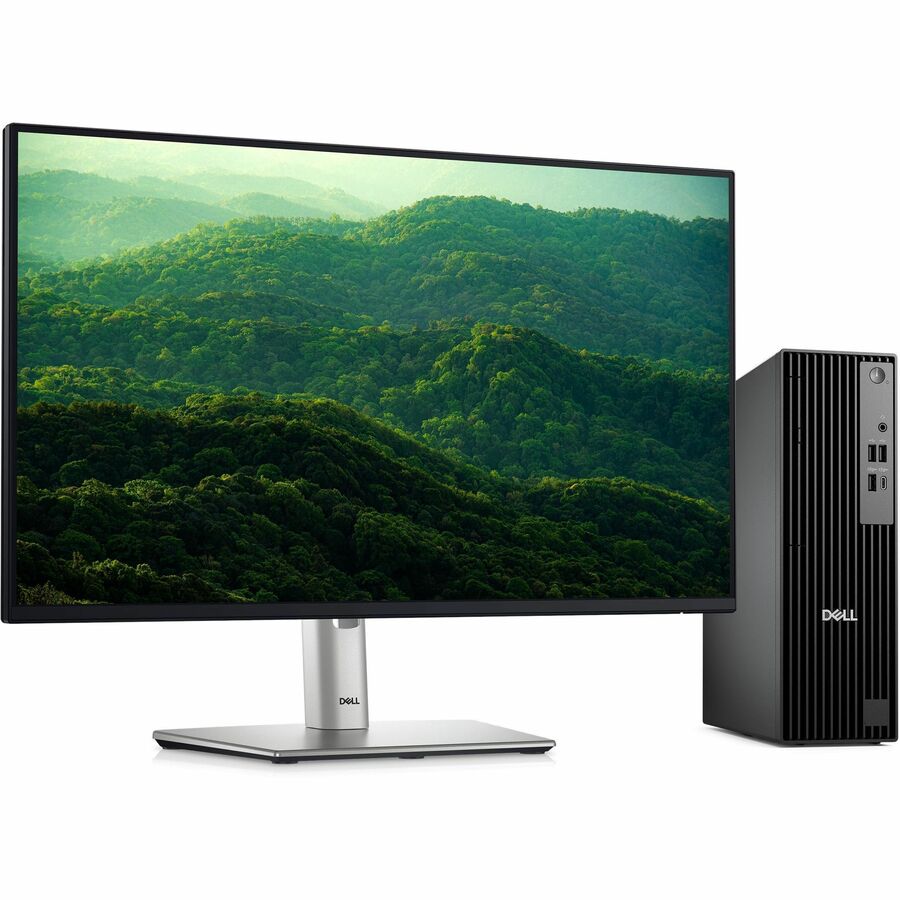 Dell Pro Slim QCS1255 Desktop Computer - AMD Ryzen 5 8500G - 16 GB - 512 GB PCI Express NVMe 4.0 SSD - Slim PC - Standard Black — Alternate-Image2 image 9