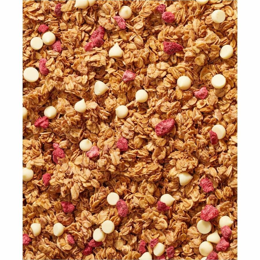 Granola chocolat blanc et framboise
