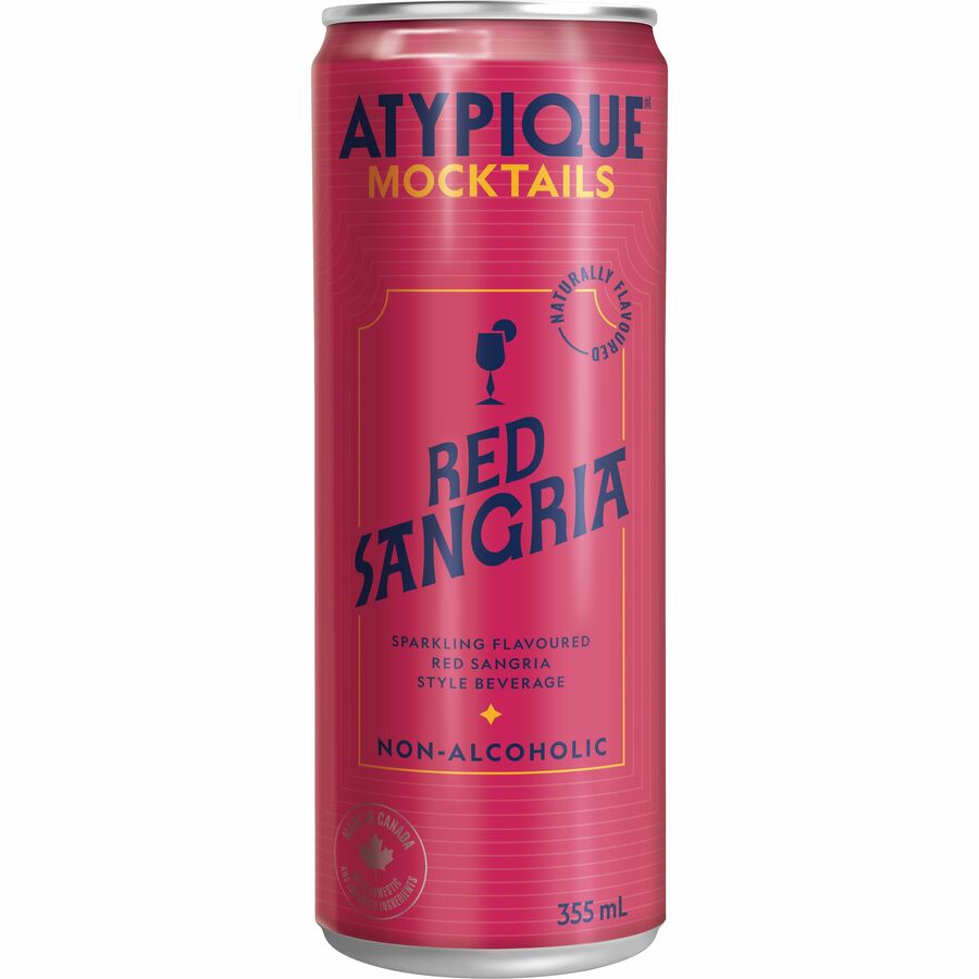 Boisson p&eacute;tillante sangria rouge