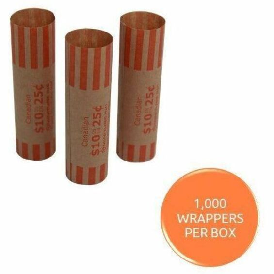 Northern Specialty Supplies Crimped-End Canadian Coin Wrappers