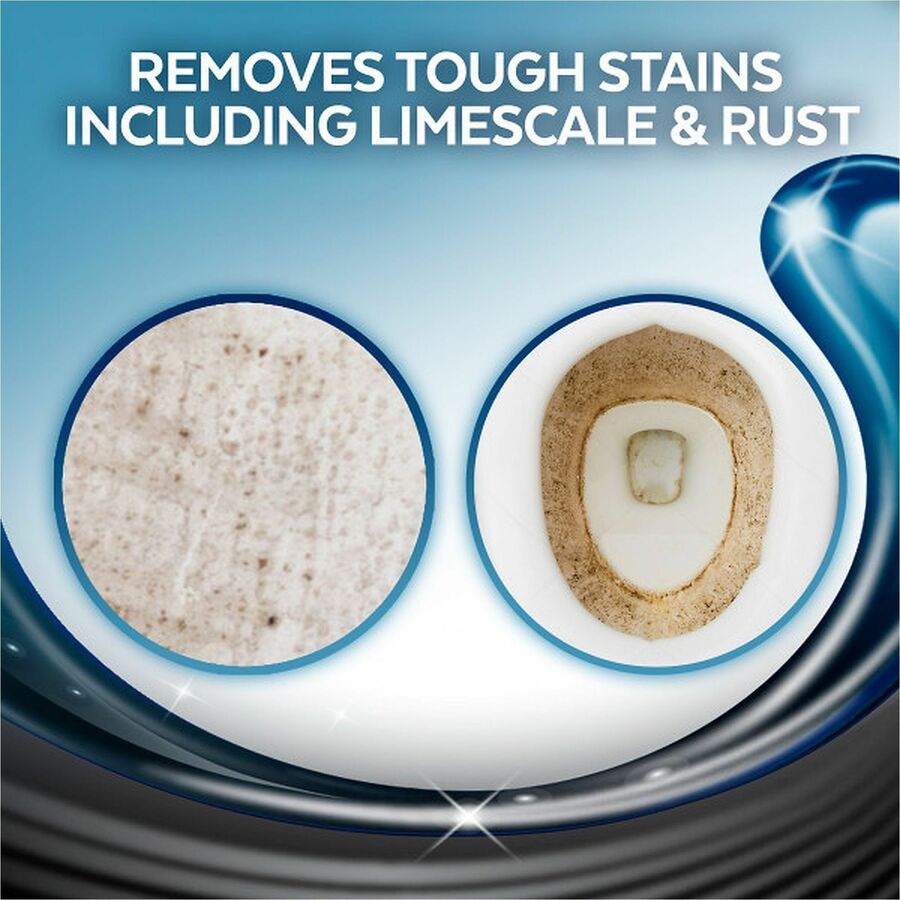 Lysol Toilet Bowl Cleaner - For Toilet Bowl, Toilet, Restroom - 24 fl oz (0.8 quart) - Recommended For: Stain Remover, Bacteria Remover, Virus Remover, Odor Remover, Hard Water Deposit Remover - Disinfectant, Deodorize - Black - 4 / Carton