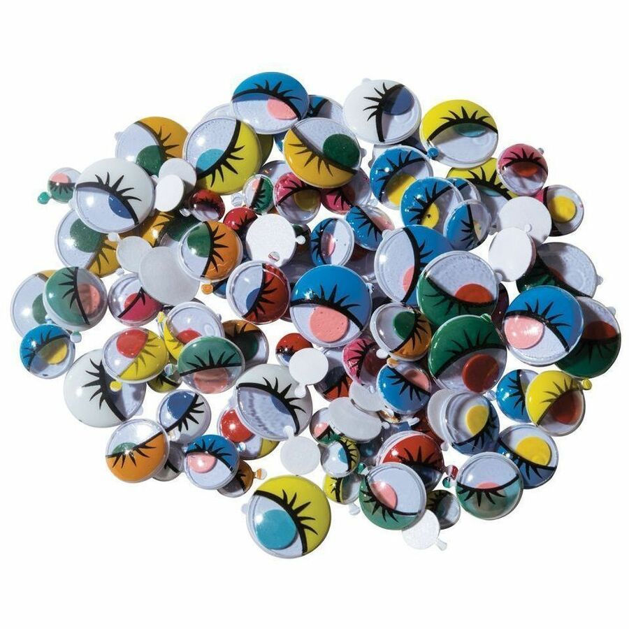 Creativity Street Peel & Stick Wiggle Eyes in Packages