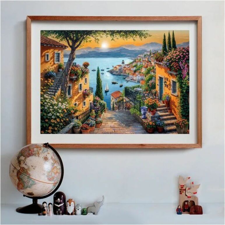 Clementoni Steps to the Harbor Puzzle