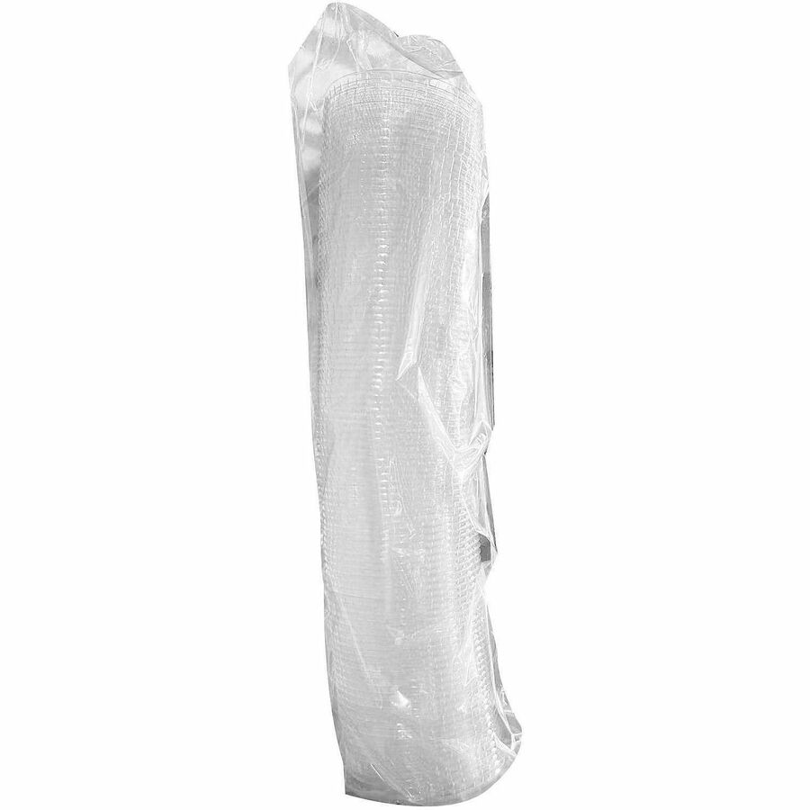 Genuine Joe Lids for Plastic Cold Cups - Polyethylene Terephthalate (PET) - Clear - 1000 Lids/Box - 1 Carton