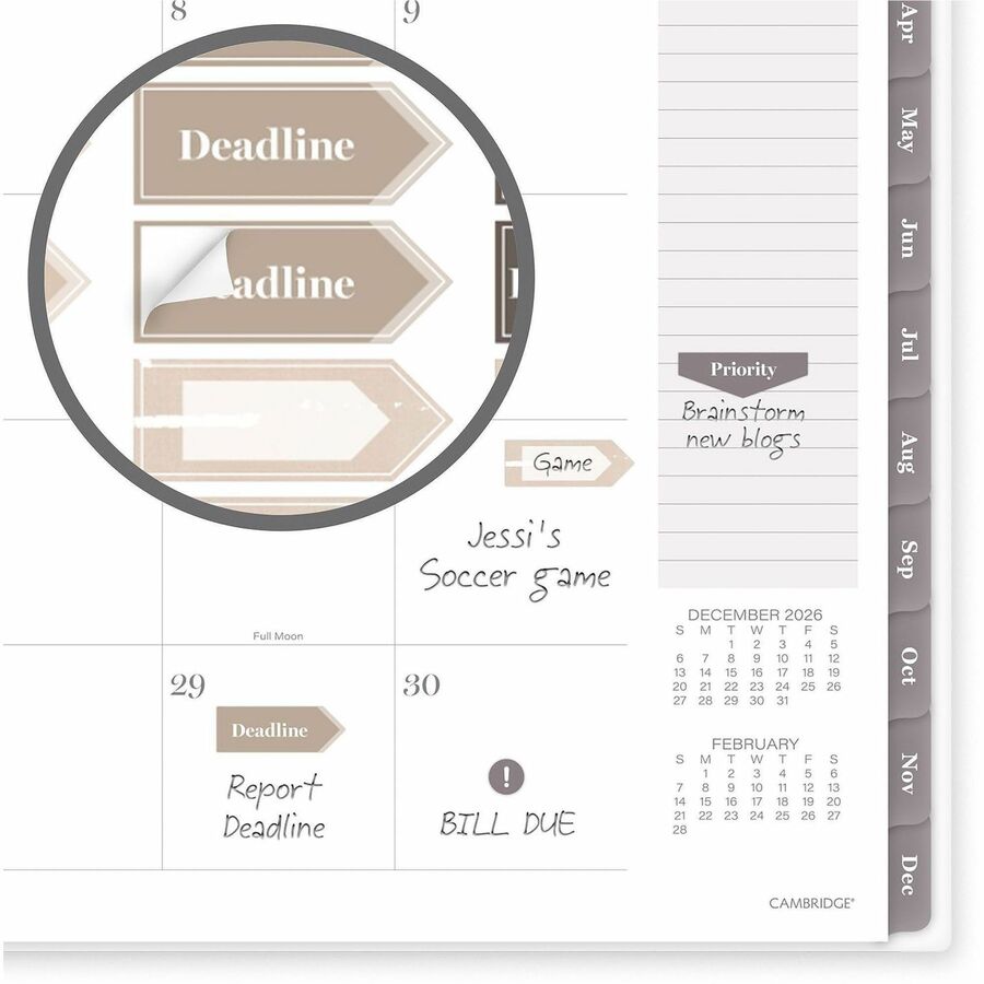 Picture of Cambridge Desert Grain Weekly/Monthly Planner