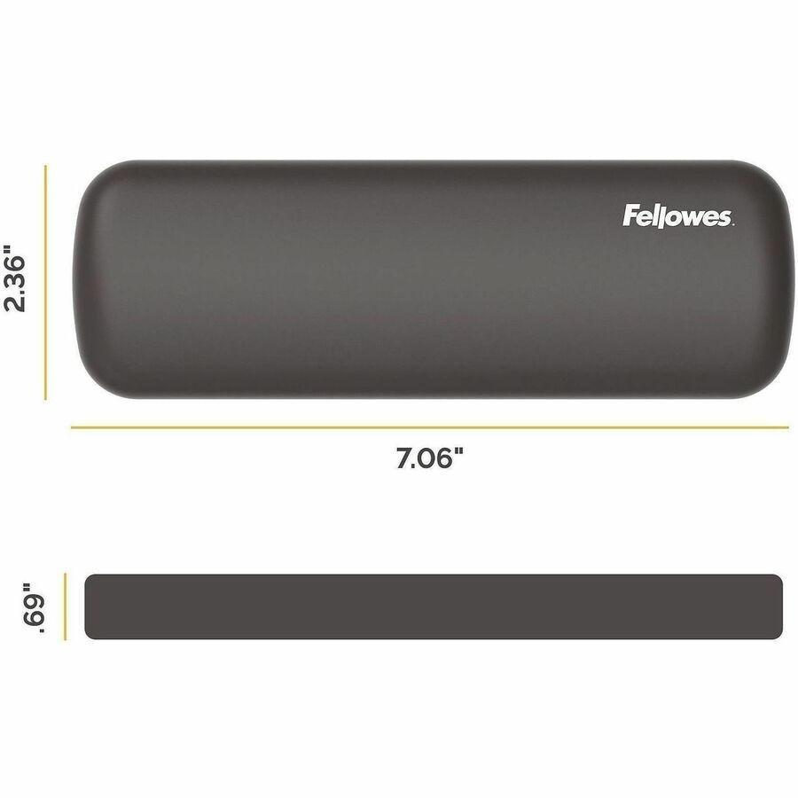 Picture of Fellowes Breyta Keyboard Wrist Rest - Black