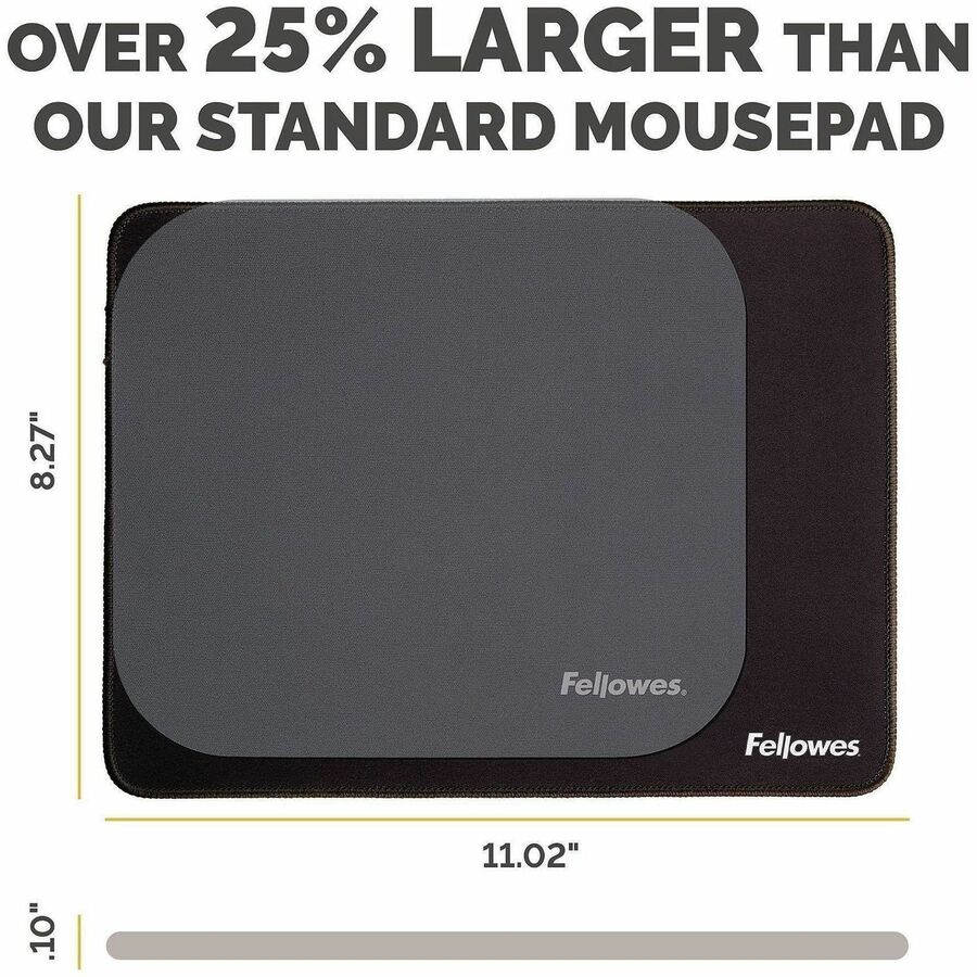 Picture of Fellowes Breyta XL Mousepad - Black