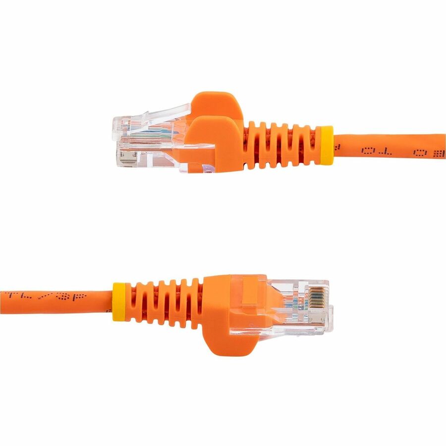 StarTech 15 ft Orange Snagless Cat5e UTP Patch Cable