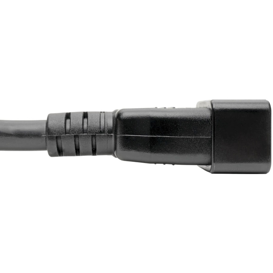 Tripp Lite by Eaton C20 to C13 Power Cord for Computer - Heavy-Duty 15A 100-250V 14 AWG 7 ft. (2.13 m) Black